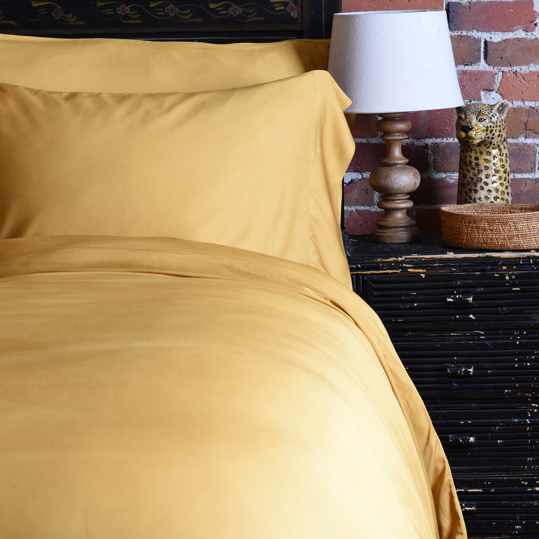 Gold Bamboo Pillow Cases