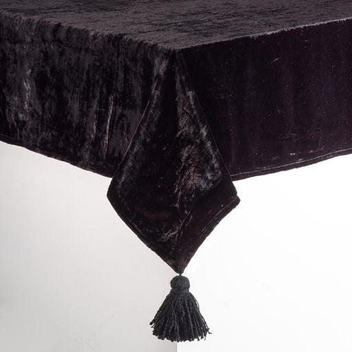 Black Velvet Tablecloth – Sin in Linen