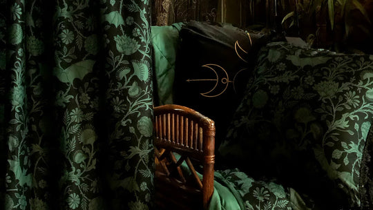 How To Infuse Your Living Room With Cozy, Gothic Vibes For Fall