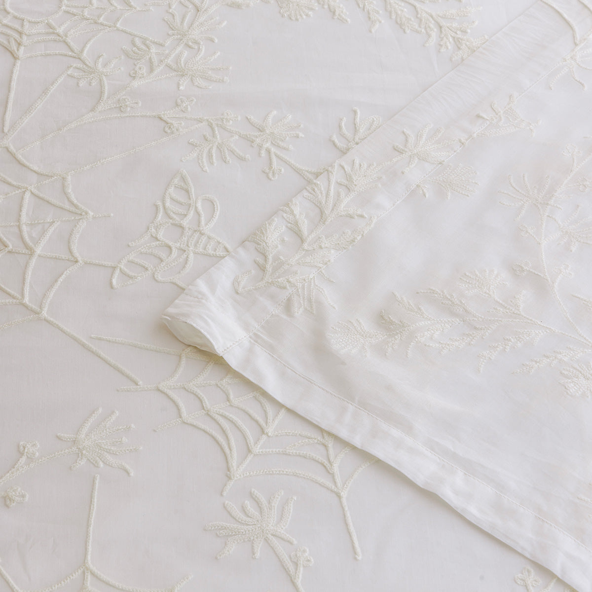 Spider Web Lace Curtain - Ivory – Sin in Linen