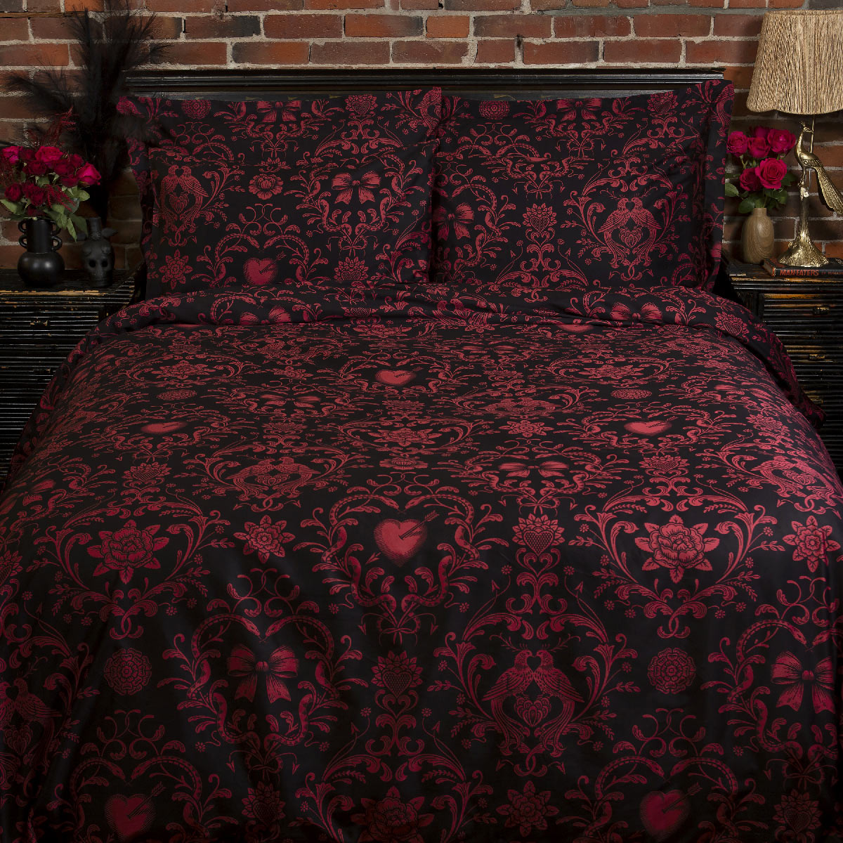 Love Bound Sheets - Ink