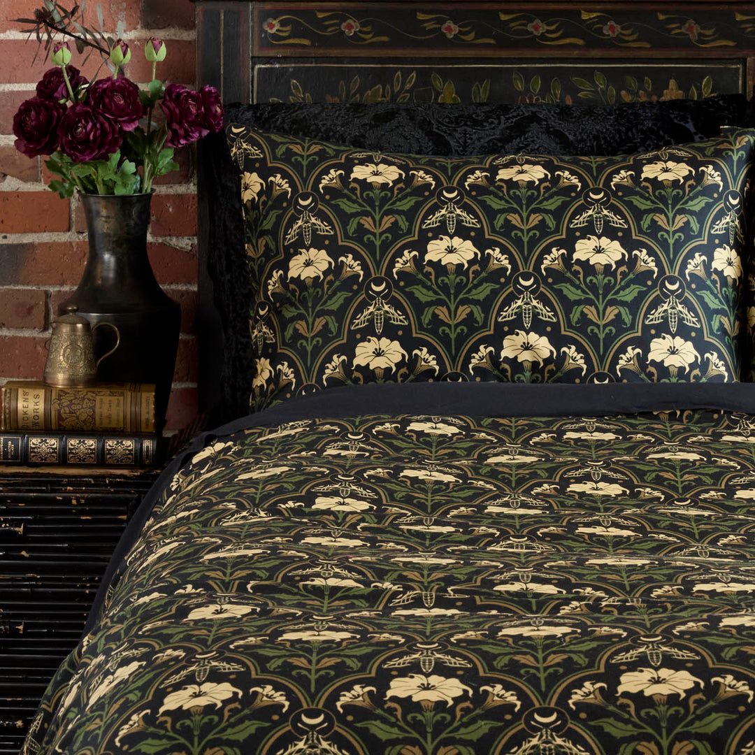 Sin in Linen Datura Deco Pillowcases and Shams