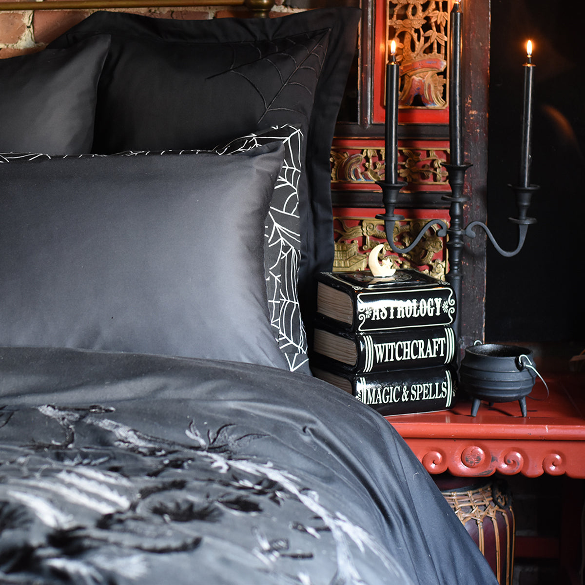 Shin shin様LINEN & DECOR×avec deuxclefs Dark Luxe Home Decor & Bedding - Sheets & Duvets by Sin in Linen