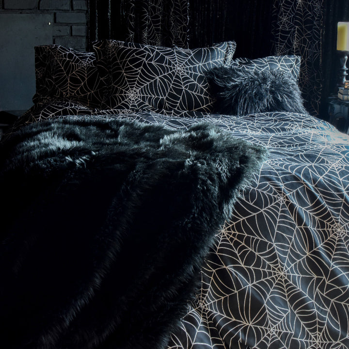 Spider Web Duvet Cover