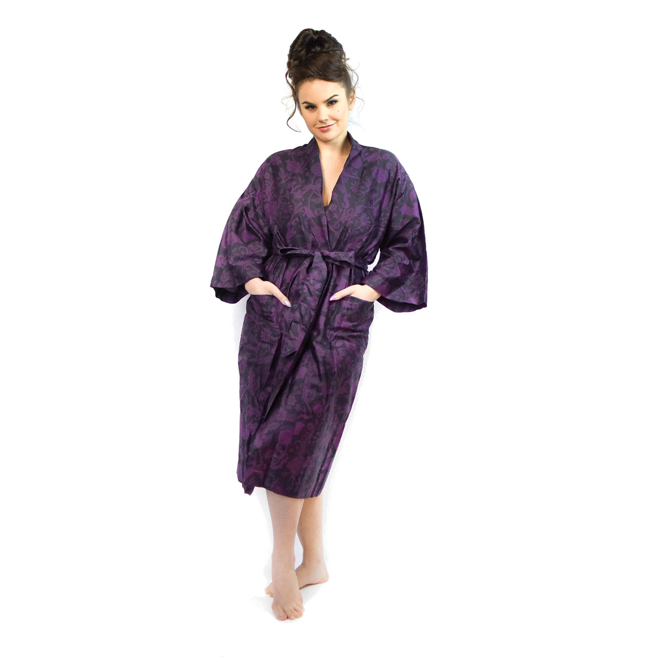 Purple Elysian Fields Robe