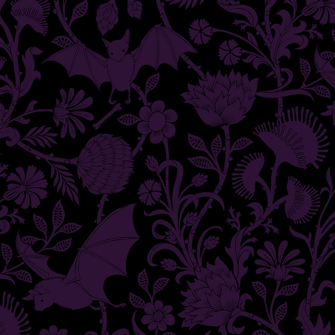 Elysian Fields Duvet Cover - Purple