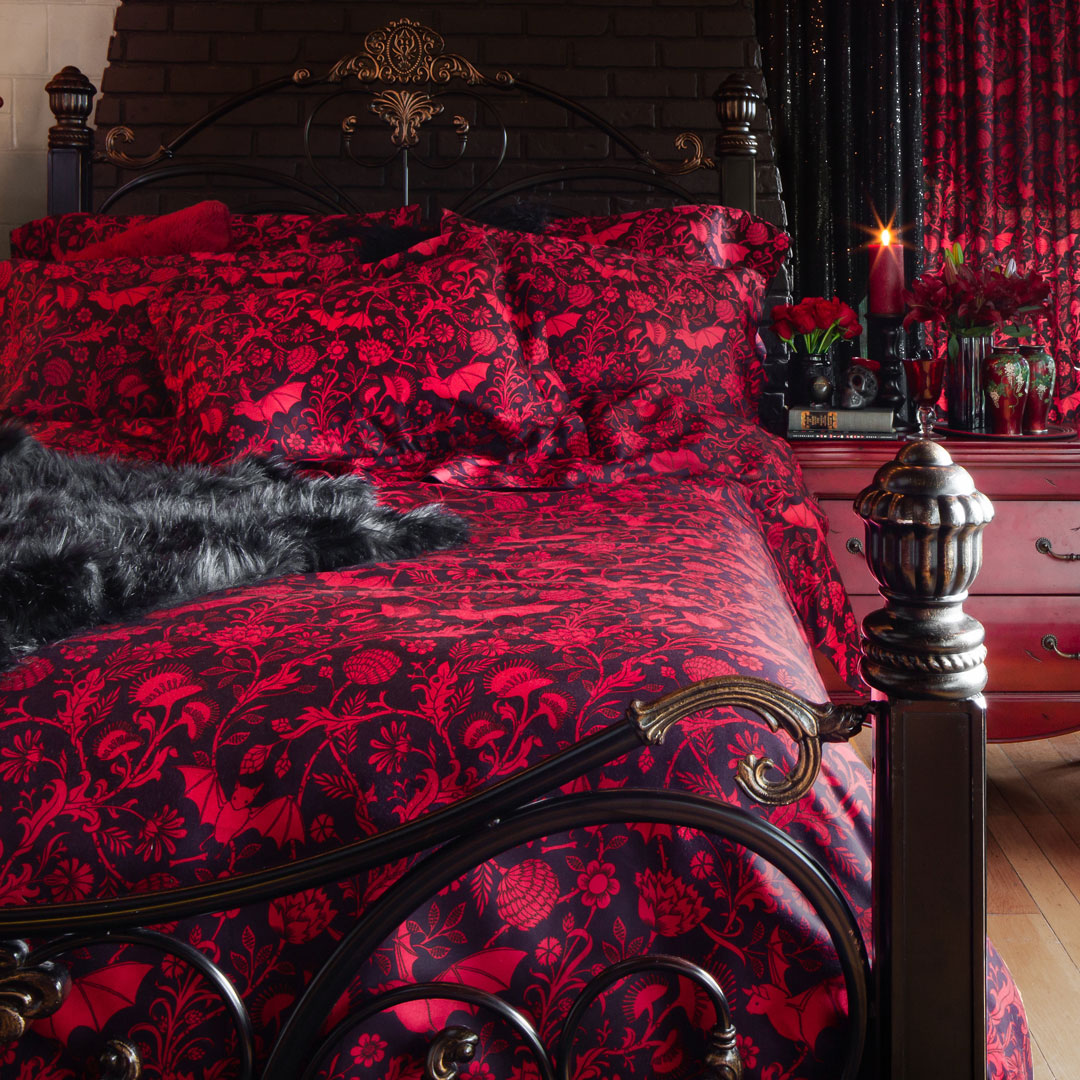 Scarlet Bat Comforter