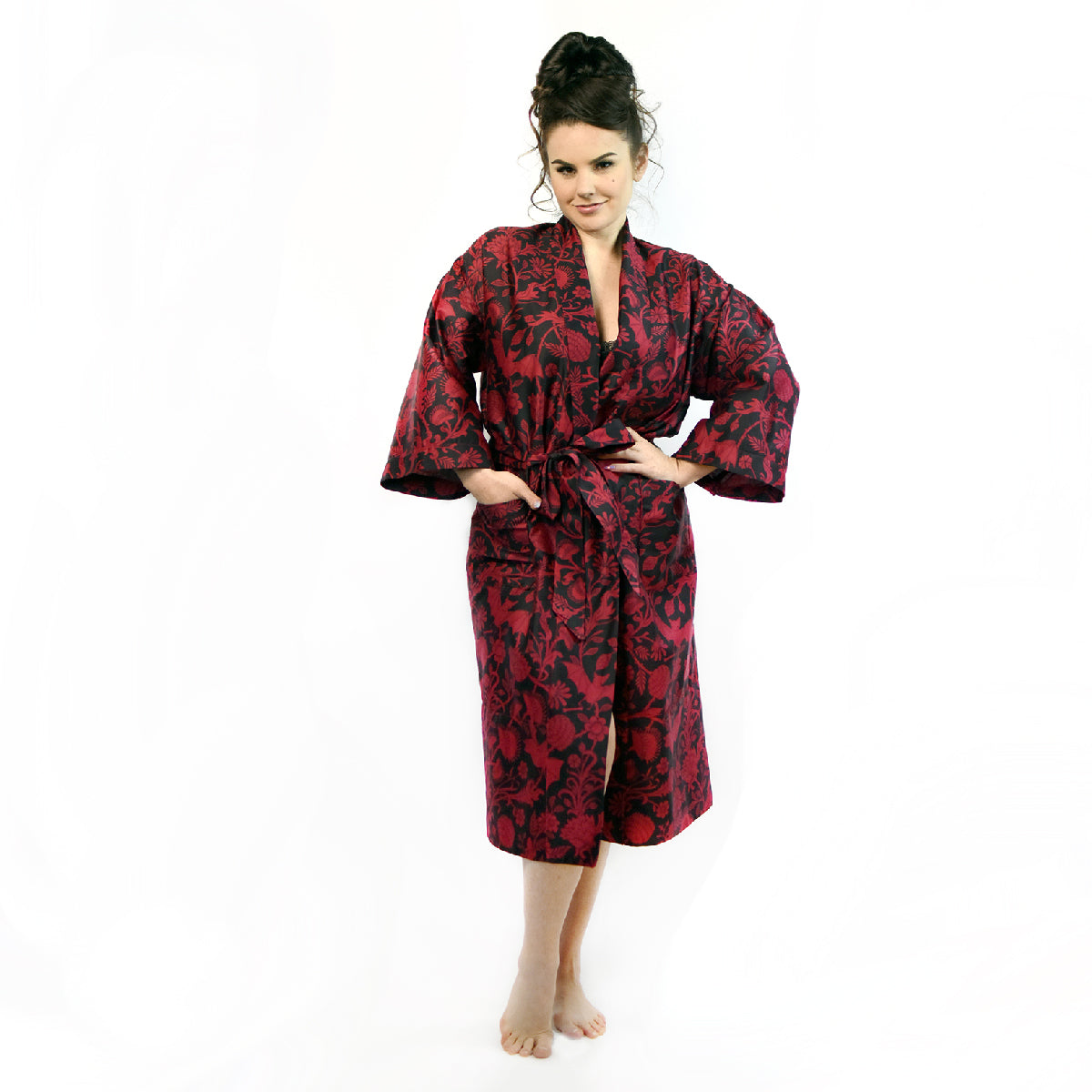 Scarlet Elysian Fields Robe