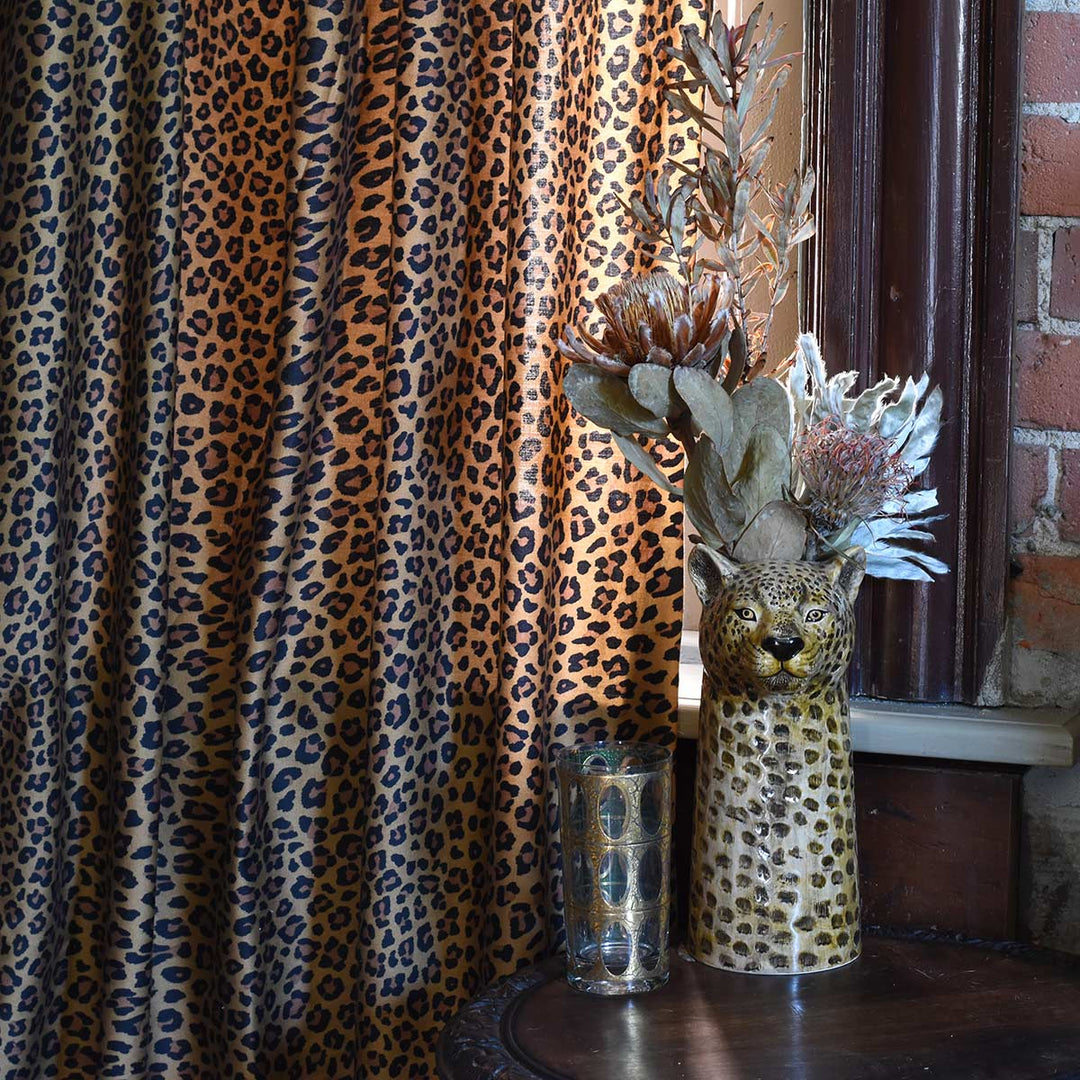 Wild Side Leopard Curtain