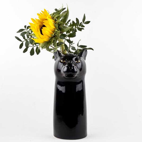 Panther Flower Vase