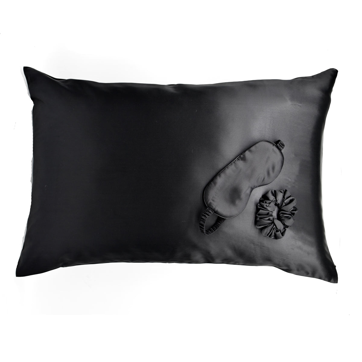 Black Silk Pillowcase