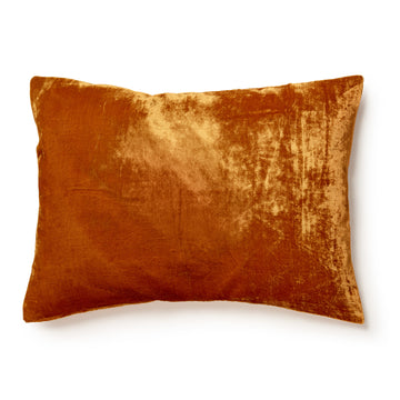 Velvet Pillowcases Gold - Standard Size
