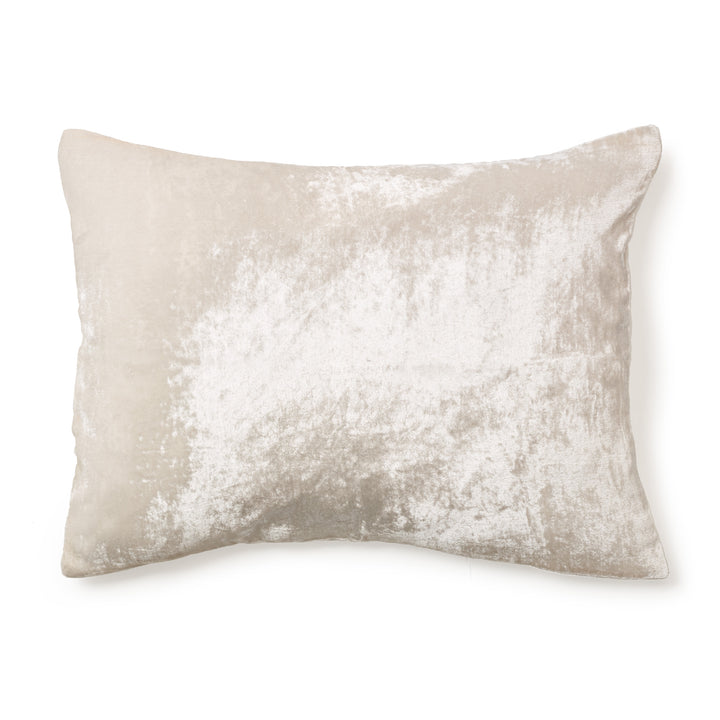Ivory Velvet Pillowcases